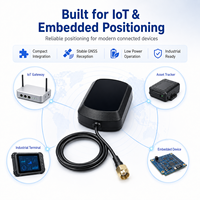 Antenne active GNSS compacte, antenne GPS externe, connectivité SMA, protection IP67 pour appareils embarqués, systèmes de suivi de véhicules