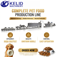 Máquina para Hacer Alimento para Perros con Certificación CE, Automática, Altamente Eficiente, de Alta Calidad y Nutrición Equilibrada, Línea de Producción de Alimento para Perros