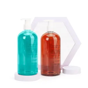 Eco-Friendly Pump Sprayer Shampoo Lotion Shower Gel Bottle With Screen Printing For Pets