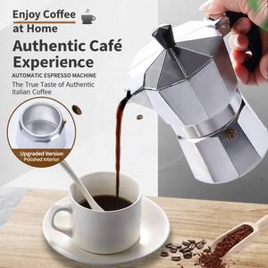 Cafetière à expresso pour cuisinière, cafetière italienne <span class=keywords><strong>Moka</strong></span>, cafetière expresso pour cuisinière, cafetière <span class=keywords><strong>Moka</strong></span> en aluminium - Product Image 4