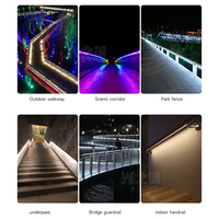Projecteur LED pour garde-corps, lampadaire surélevé pour tunnel, éclairage de balisage pour aménagement paysager, éclairage de garde-corps pour autoroute et pont