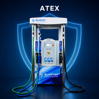 Distributeur de carburant Bluesky - Pompe à essence certifiée CE FCC, antidéflagrante, 5-55L/min, MOQ 1, logo personnalisé, OEM, vente en gros