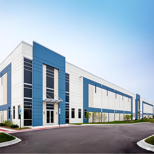 Nhà xưởng đúc sẵn & nhà kho kết cấu thép xây dựng cho nhà máy thiết kế kim loại bền kim loại đổ - Product Image 5