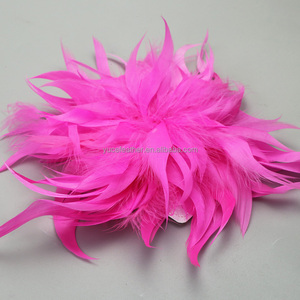 Corsage de fête à plumes – Conception détachable – Plumes d'oie teintées pour l'artisanat – Vente en gros en vrac pour la décoration de mariages <span class=keywords><strong>et</strong></span> de bals de promo - Product Image 4
