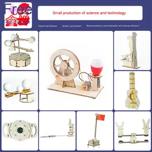 Kit de tecnologí<span class=keywords><strong>a</strong></span> artesanal DIY al por mayor para estudiantes y niños de guarderí<span class=keywords><strong>a</strong></span>, juego de juguetes de experimentos de ciencia en miniatura - Product Image 6