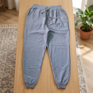 Pantaloni Leggings Formali da Donna Personalizzati all'Ingrosso, Vita Media, Lunghezza alla Caviglia, Abbigliamento Sportivo, Ultimo Design, 100% <span class=keywords><strong>Cotone</strong></span> Felpato Tinta Unita - Product Image 3