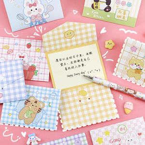 Creative Foodie Rabbit Christmas Cards Student Birthday Gifts Cute Party Cards with Envelopes Custom Logo Acceptable - Product Image 1