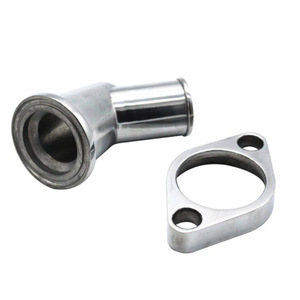 Raccord de tuyau d'eau en aluminium à 135 degrés pour système de refroidissement du moteur Chevrolet 327 350 454 396 - Product Image 3