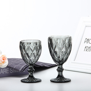 Venta al por mayor de lujo de cristal verde copa de vino tinto para boda Coupe para copas de champán - Product Image 6