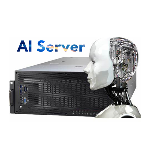 AI Server (Could Be OEM) DL380 Gen10 2U Rack Server with Xeon Processor 64GB Memory SSD Hard Drive in Stock