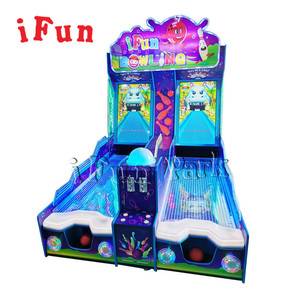 Ifun <span class=keywords><strong>Bowling</strong></span> Jeu de <span class=keywords><strong>bowling</strong></span> populaire en forêt Double pistes Machine de <span class=keywords><strong>bowling</strong></span> électronique Jeu d'arcade Jeu vidéo - Product Image 1