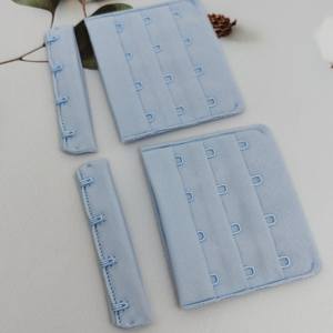 Extensor de sujetador de nailon con 3 hileras y 4 ganchos, accesorios de lencería íntima, prendas metálicas al por mayor - Product Image 3