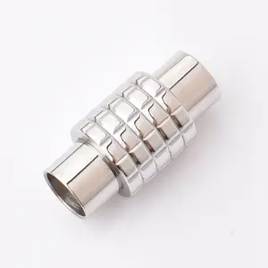 Wholesale Stainless Steel Material Concave Magnetic Link Clasp Jewelry For Necklace And Bracelet
