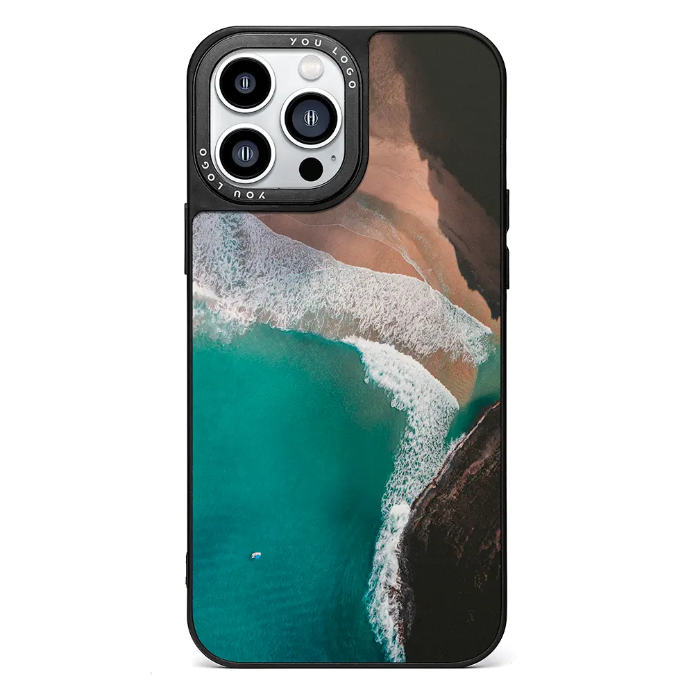 Capa de celular personalizada 3d de borda tpu macia, capa de subolmação em branco para iphone 12 13 pro max, 3d