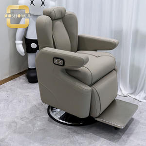Sillas de Barbería Eléctricas Vintage Reclinables 180°, Muebles de Salón, <span class=keywords><strong>Mayorista</strong></span> de Fabricante para Peluquería, Spa Capilar, Color Personalizado - Product Image 5