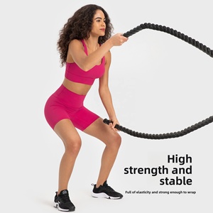 Nouvelles femmes haute solide Sensation nue pas de lignes embarrassantes été Fitness porter trois quarts longueur <span class=keywords><strong>Yoga</strong></span> Shorts - Product Image 3
