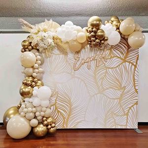 แบนเนอร์ผ้าตึงแบบ EZ Tube ขนาด 8x8 ฟุต พร้อมขาตั้ง สำหรับฉากหลังถ่ายรูปงานปาร์ตี้และงานแต่งงาน - Product Image 2