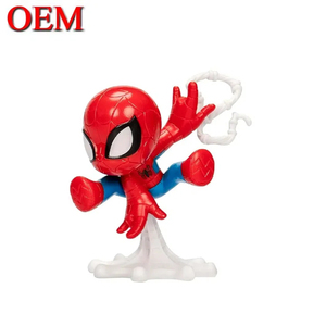 ของเล่นกล่องสุ่มยอดฮิต ตกแต่งเค้ก ฟิกเกอร์สไปเดอร์แมน ของเล่นเด็ก หุ่นยนต์ โมเดลพลาสติก - Product Image 2