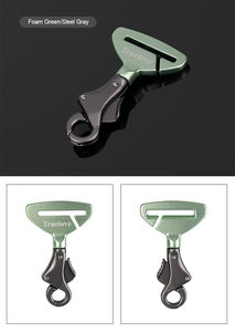 Truelove Chien Ceinture De Sécurité <span class=keywords><strong>Clip</strong></span> Contraintes Véhicule Ceintures De Sécurité Harnais Lightweihgt En Alliage D'aluminium Chien Sécurité Ceinture De Voiture Accessoires - Product Image 6