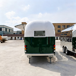 Nouvelle remorque alimentaire mobile carrée en aluminium personnalisée et camion pour la vente de bonbons et de chips - Product Image 6