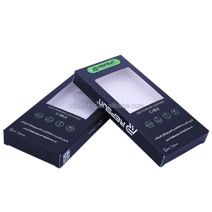 Cable packaging paper boxes with window