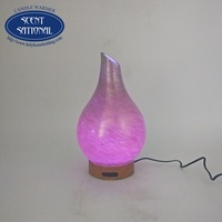 Diffuseur d'huiles essentielles en verre de luxe rechargeable par USB pour hôtels, foyers, installation centrale, 1 an