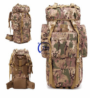 Sac à dos de sports de plein air personnalisé sac d'alpinisme de grande capacité sac à dos de camouflage tactique