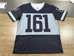 Camiseta Deportiva de Fútbol de Manga Corta con Estampado Personalizado, Transpirable, 100% Poliéster, Recuerdos, Ropa Urbana - Product Image 4