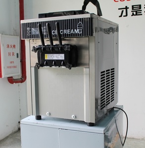 Macchina Automatica per Gelato <span class=keywords><strong>Soft</strong></span> a Tre Gusti 220V di Alta Qualità con Polvere per Gelato e Latte - Novità - Product Image 2