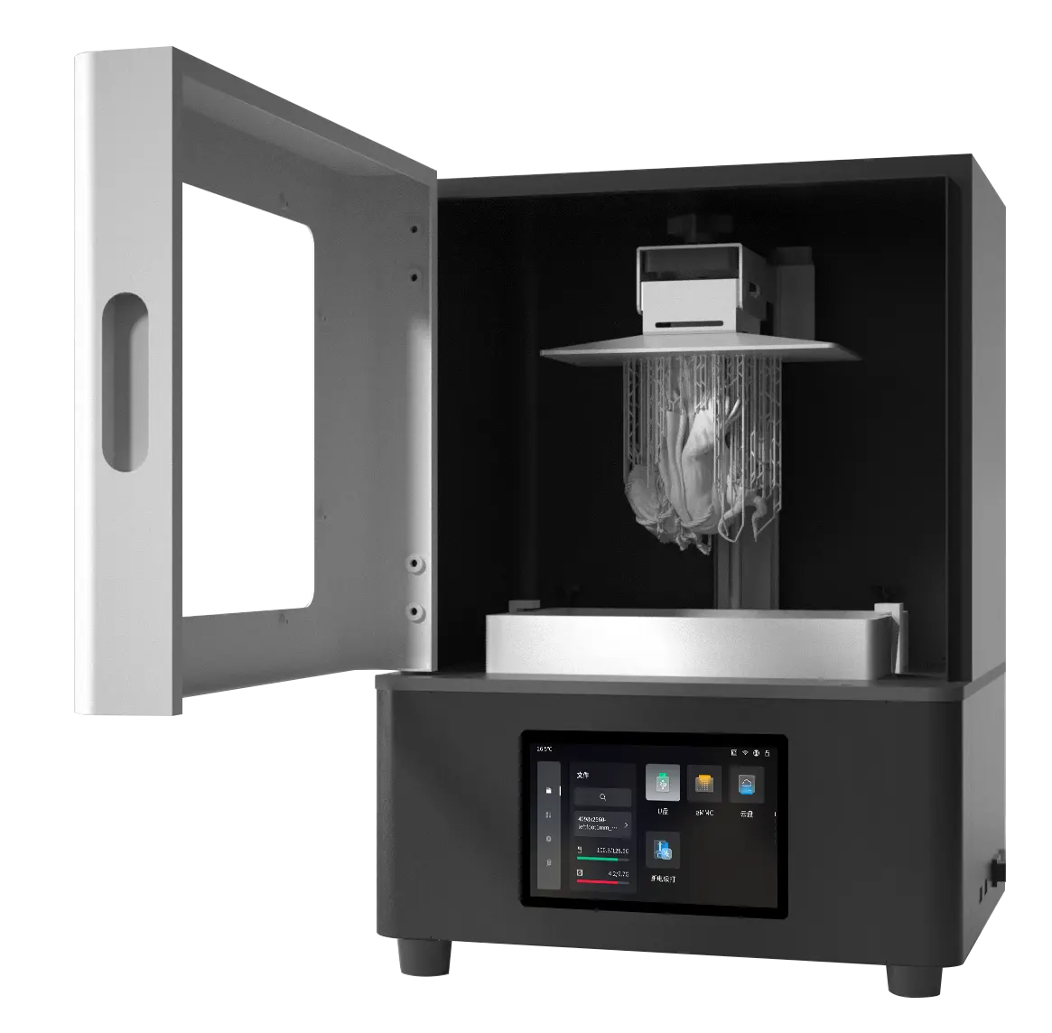 Sheet metal integrated 18 micron high-precision 3D printer  dental model resin 3D printer