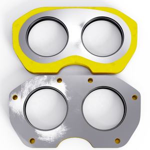 Pelat Pengaman Kacamata PM DN150 DN180 <span class=keywords><strong>DN230</strong></span> dan Cincin Pemotong Karbida Lapis Ganda - Product Image 3