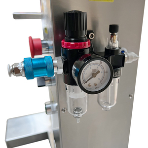 Pneumatic Single-head Paste Filling <b>Machine</b> with Vertical Frame, Honey Shampoo Sauce Filling <b>Machine</b> - Product Image 3
