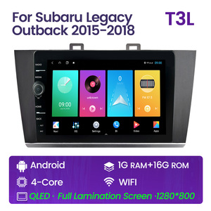 Lecteur dvd de voiture AM FM, autoradio pour Subaru Legacy <span class=keywords><strong>Outback</strong></span> 2015 2016 2017 <span class=keywords><strong>2018</strong></span> IPS QLED carplay, système stéréo vidéo de voiture - Product Image 5