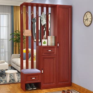 Porte-manteau moderne simple pour couloir d'entrée Porte-vêtements personnalisé pour salon Cloison décorative <span class=keywords><strong>Rangement</strong></span> de <span class=keywords><strong>chaussures</strong></span> <span class=keywords><strong>Chaussures</strong></span> modernes - Product Image 4