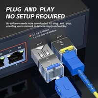 Module optique SFP BIDI bidirectionnel 1.25G Gigabit monomode monofibre avec interface LC en laiton, portée 3km~80km 120km