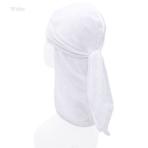 Durags en velours pour bébés et enfants, pack de 4 durags premium pour hommes et femmes avec longue queue et sangle large - Product Image 4