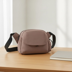 Bolso Bandolera Convertible KEIRYO de 2 Formas de Uso, Cierre de Cremallera, Resistente al Agua, Nailon Ligero, Resistente al Desgaste, Múltiples Compartimentos - Product Image 5