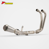 Système d'échappement complet en acier inoxydable à prix de gros Forsound Factory pour Yamaha R3 5HP Power Gain 2015~2021