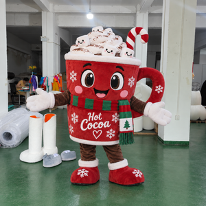 Shengye China Hersteller Unisex Erwachsenen-Plüsch-Coco-Muggy-Kostüm Weihnachts-Maskottchen für Festival-Events und Outdoor-Nutzung zum Fabrikpreis - Product Image 1