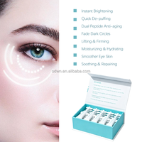 Crème pour les yeux bio vegan OTVENA, sel de la mer Morte, vitamine C, réduction des cernes et des rides, hydratant nourrissant pour tous types de peau