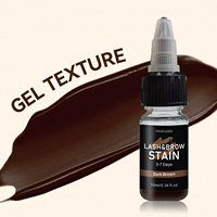 Teinture Crème Pâte pour Cils et Sourcils 10ml Marque Privée, à Base de Plantes, Sans Développeur, Sans Essuyage, Variantes Noir et Brun, Livraison 5-7 Jours