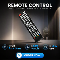 Control Remoto Universal Inalámbrico de 53 Teclas para Smart TV, OEM, ODM, Personalizado