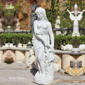 รูปปั้นผู้หญิงอาบน้ำหินอ่อนรูปปั้นผู้หญิงคลาสสิก - Product Image 3