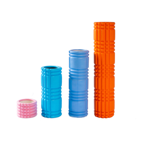 HUAYI-Rouleau en mousse de yoga noir à haute densité, de 31x10 <span class=keywords><strong>cm</strong></span>, pour fitness musculaire, endurance, meilleur rouleau en mousse - Product Image 1