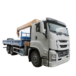 15Ton 20Ton Isuzu Giga truk dipasang derek 6*4 kargo Dump <span class=keywords><strong>Truck</strong></span> dengan 8 Ton 10 Ton mengangkat derek diskon besar - Product Image 2