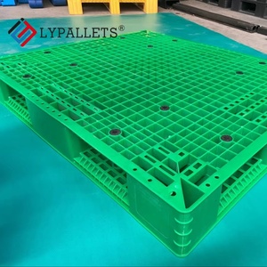 LYPALLETS Heavy Duty 48x40 4-Way Entry HDPE Reversible Plastic Palettes for Warehousing Storage - Product Image 1