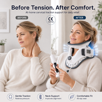 Système de traction cervicale électrique professionnel BOAN en plastique avec airbag à 6 couches, support réglable pour la rééducation à domicile, certifié CE