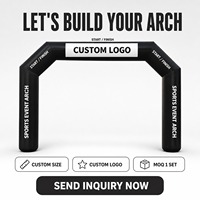 Arche gonflable publicitaire CILE, prix usine, personnalisable, arche gonflable de départ/arrivée pour la décoration d'événements sportifs