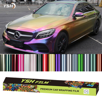 Films de voiture mats de haute qualité en vinyle photochromique à changement de couleur résistant aux UV et anti-rayures pour la carrosserie