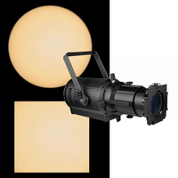 Lumière de scène de studio de théâtre COB 300w 3000k/19 ° DMX Zoom ellipsoïdal Leko Profile Spot LED Fresnel Light